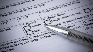 Selection Of Gender In Application Form